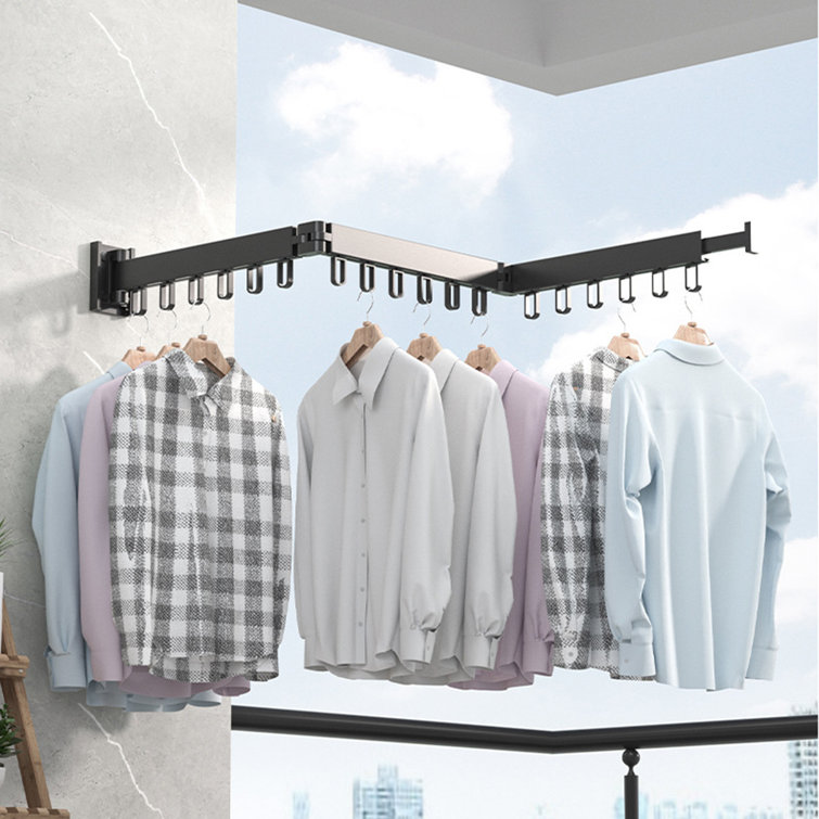 Wayfair clothes drying discount rack